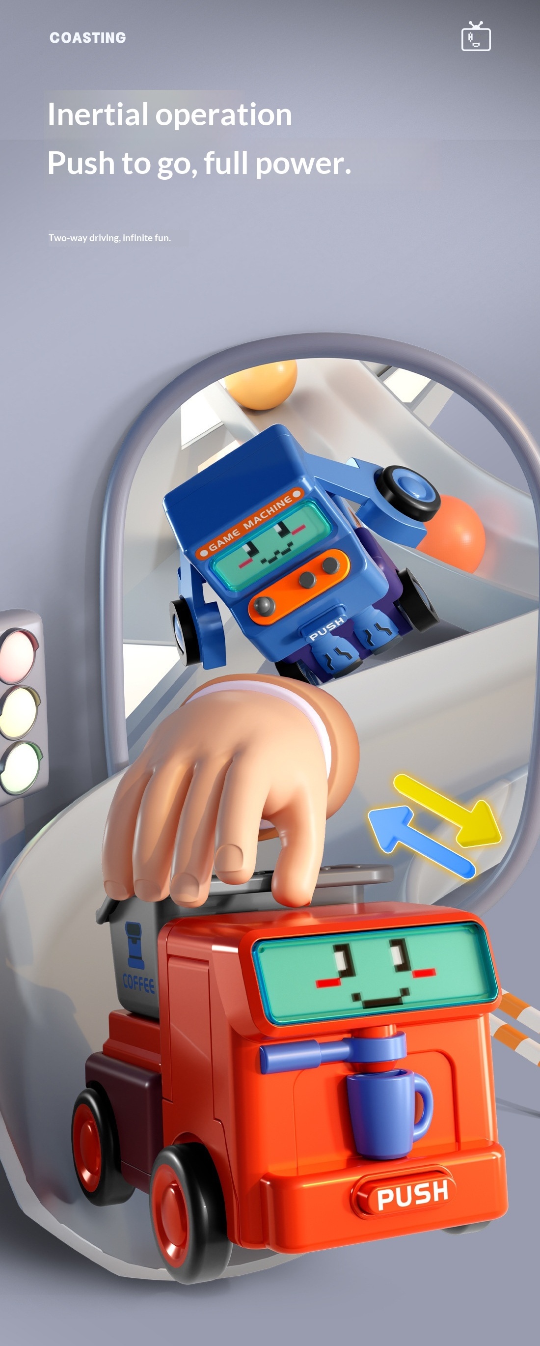 Transformer auto robot speelgoed botsing cadeau voor kinderen_voghion.com