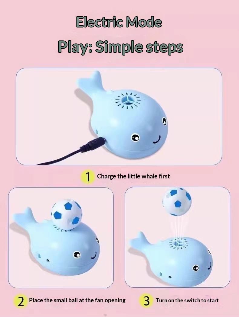 Whale Floating Ball Toy For Baby Focus And Educational Learning_voghion.com
