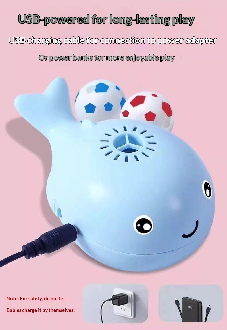 Whale Floating Ball Toy For Baby Focus And Educational Learning_voghion.com