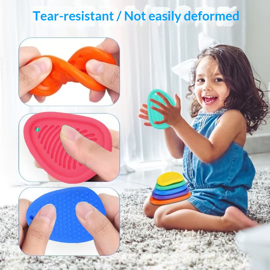 Jouet sensoriel fidget en silicone pour enfant stress_voghion.com