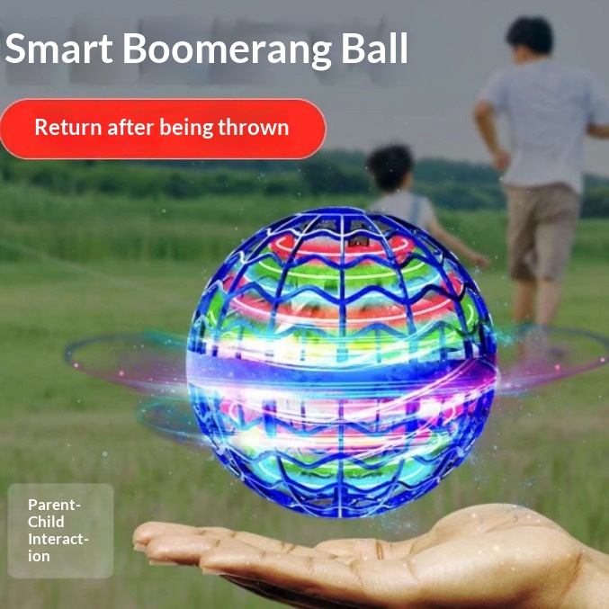 Smart Sensor Floating Cross-Border Gyro Children's Toy Magic Flying Ball_voghion.com
