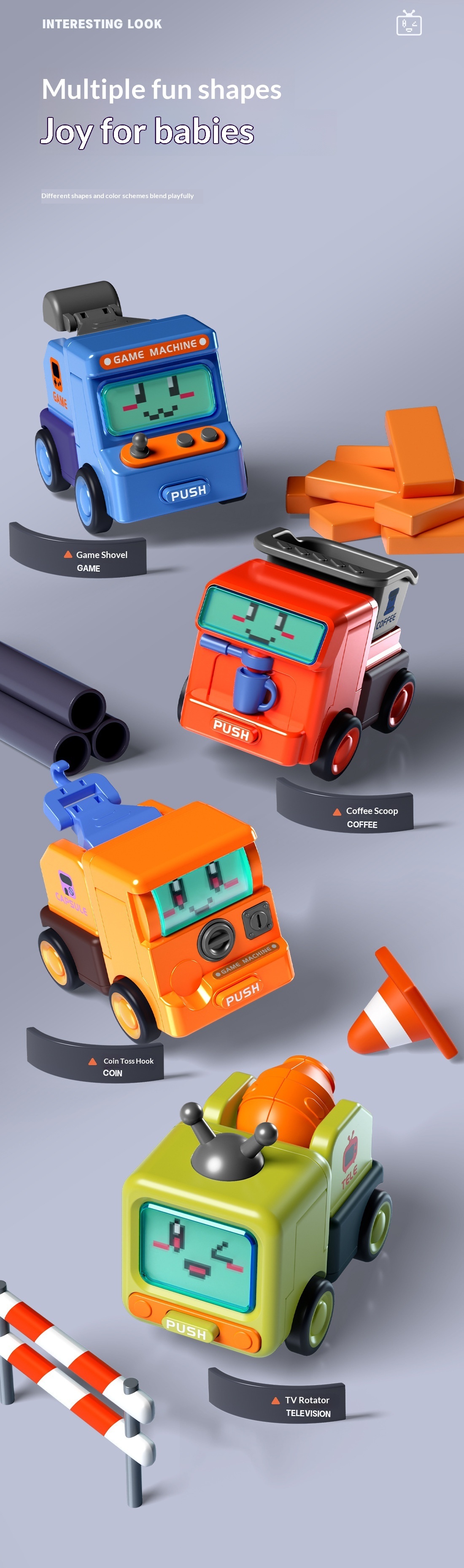 Transformer auto robot speelgoed botsing cadeau voor kinderen_voghion.com