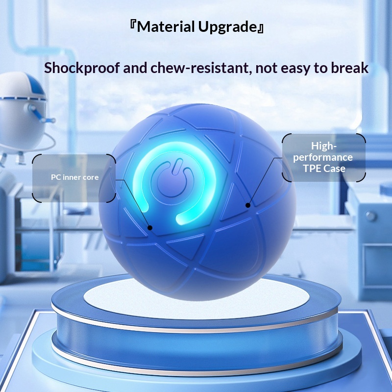 Jumping Ball Toy Smart New Food Grade Companion Dog Walking Artifact Wear-resistant Boredom Relief Electric Rechargeable_voghion.com
