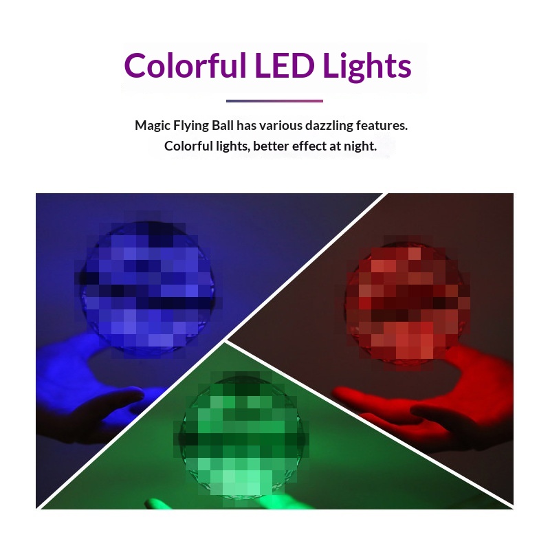 Smart Sensor Floating Cross-Border Gyro Children's Toy Magic Flying Ball_voghion.com
