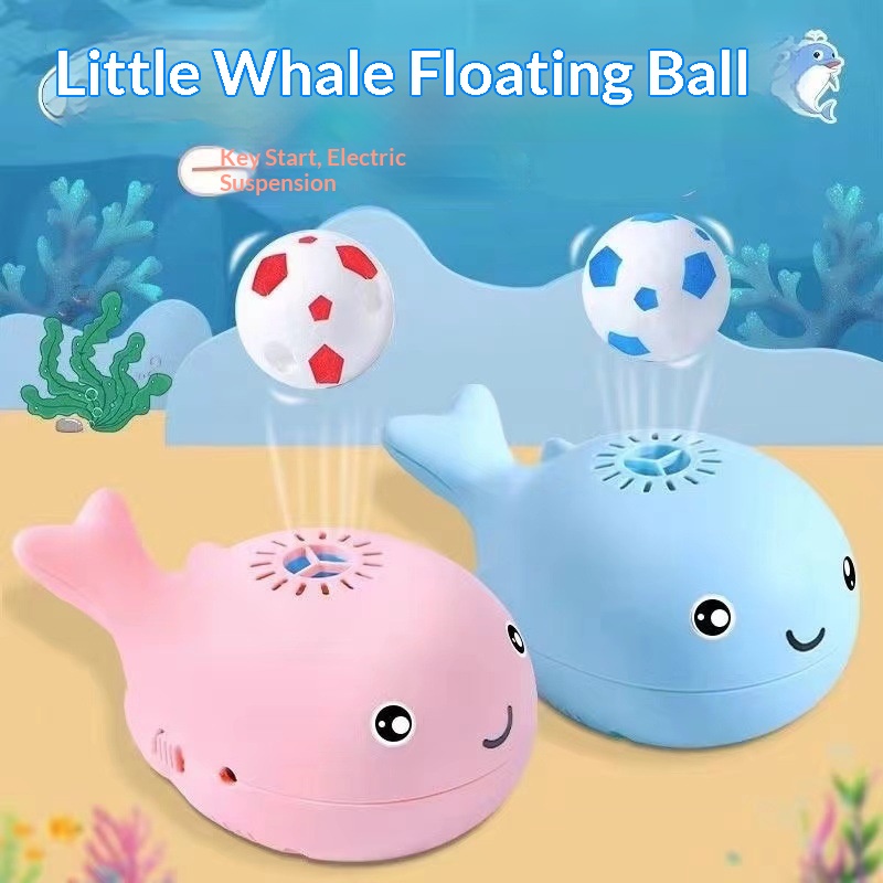 Walvisvormige drijvende bal voor baby's, focustraining, educatief speelgoed voor jonge kinderen (0-1 jaar)_voghion.com