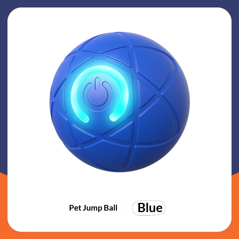 Jumping Ball Toy Smart New Food Grade Companion Dog Walking Artifact Wear-resistant Boredom Relief Electric Rechargeable_voghion.com