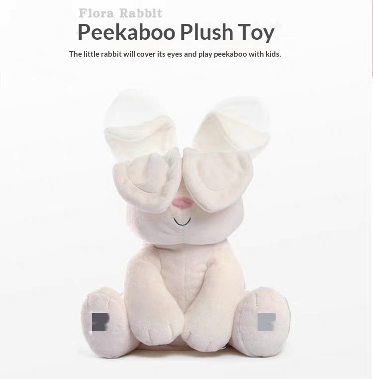 Intelligent Interactive Rabbit And Elephant Plush Toy For Kids_voghion.com