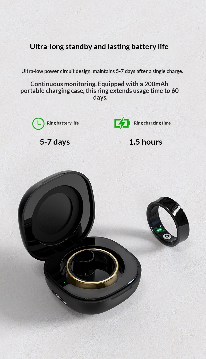 R09 Smart con touchscreen, cambio pagina, rilevamento della frequenza cardiaca, anello Bluetooth multifunzionale, display digitale_voghion.com