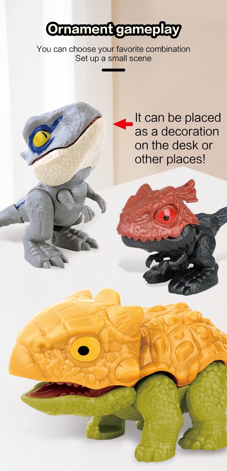 Dino bitleksak för barn stresslindring skoj_voghion.com