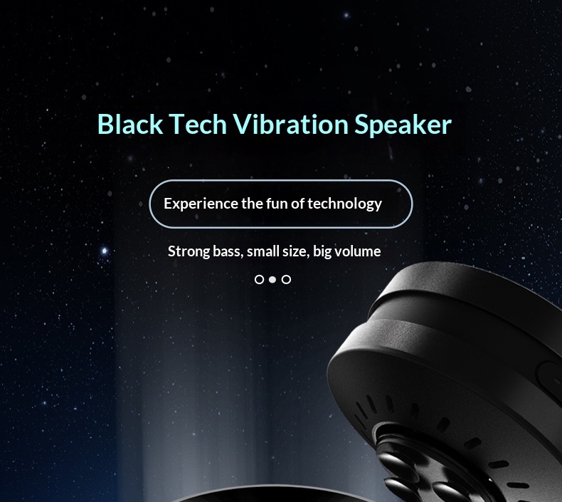 Bone Conduction Bluetooth Speaker Waterproof Magnetic Portable_voghion.com