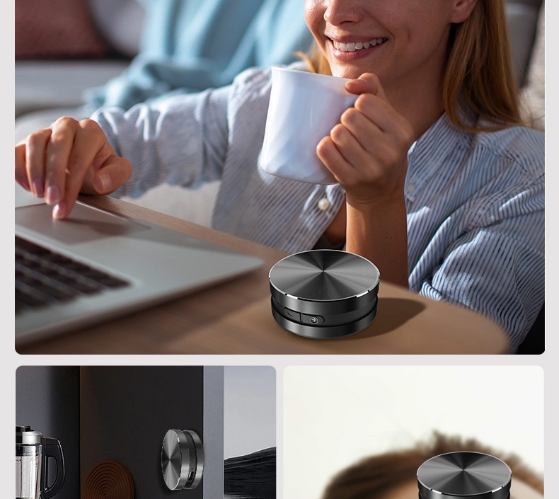 Bone Conduction Bluetooth Speaker Waterproof Magnetic Portable_voghion.com