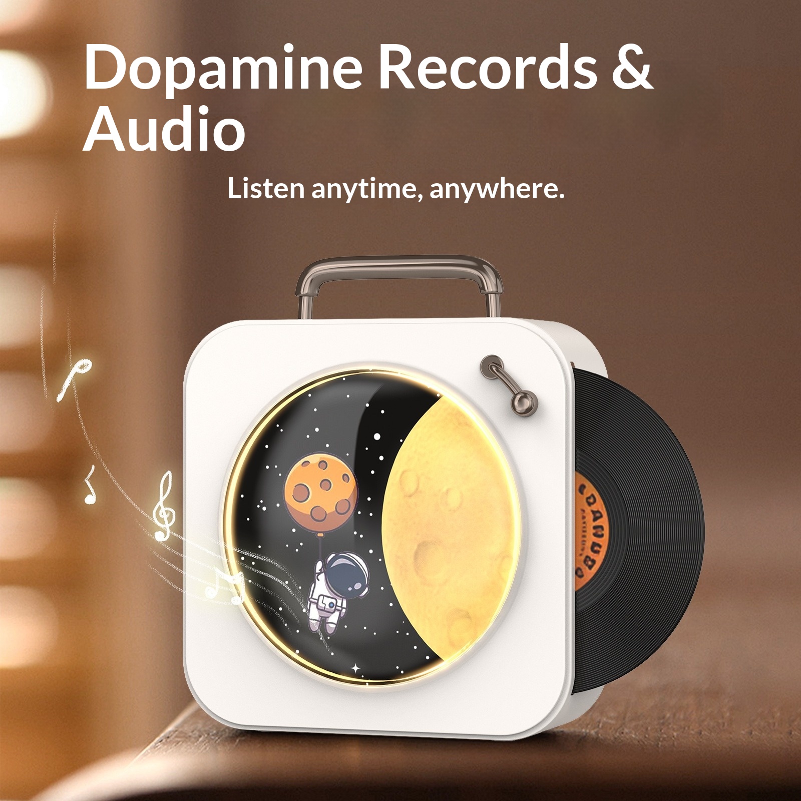 Dopamine Creative Home Subwoofer Internet Celebrity Best Friend Birthday Gift Multifunctional Bluetooth Speaker_voghion.com