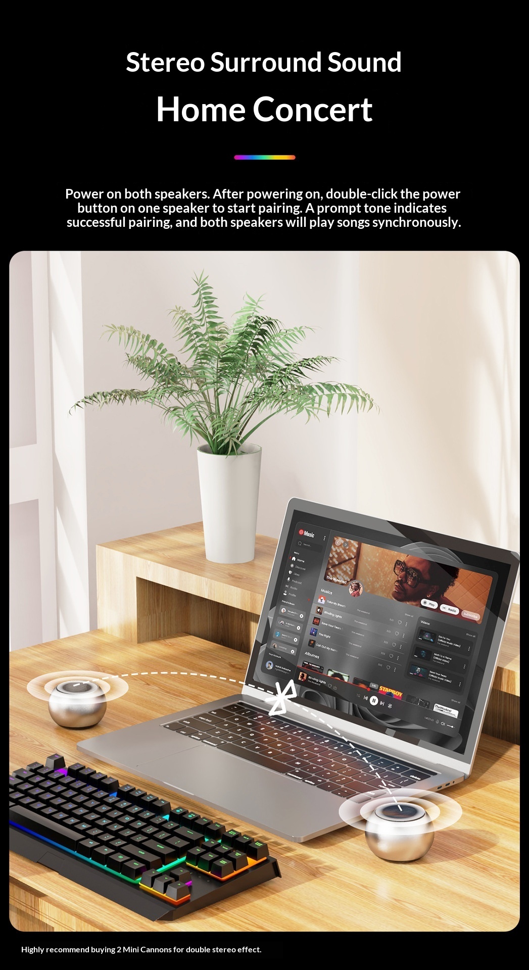 Altoparlante wireless portatile antiurto con subwoofer ad alto volume per uso domestico, Bluetooth, da parete per bagno_voghion.com