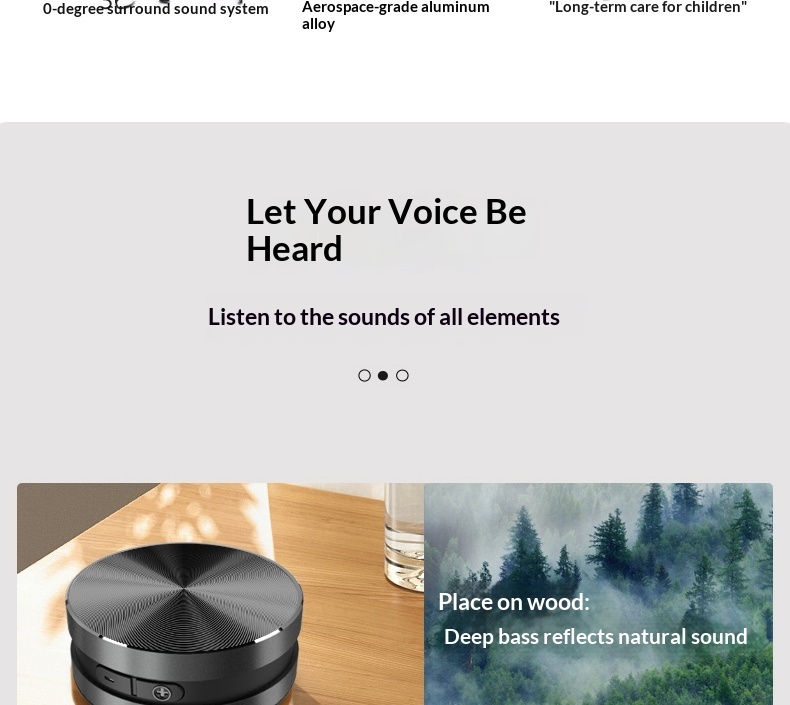 Bone Conduction Bluetooth Speaker Waterproof Magnetic Portable_voghion.com