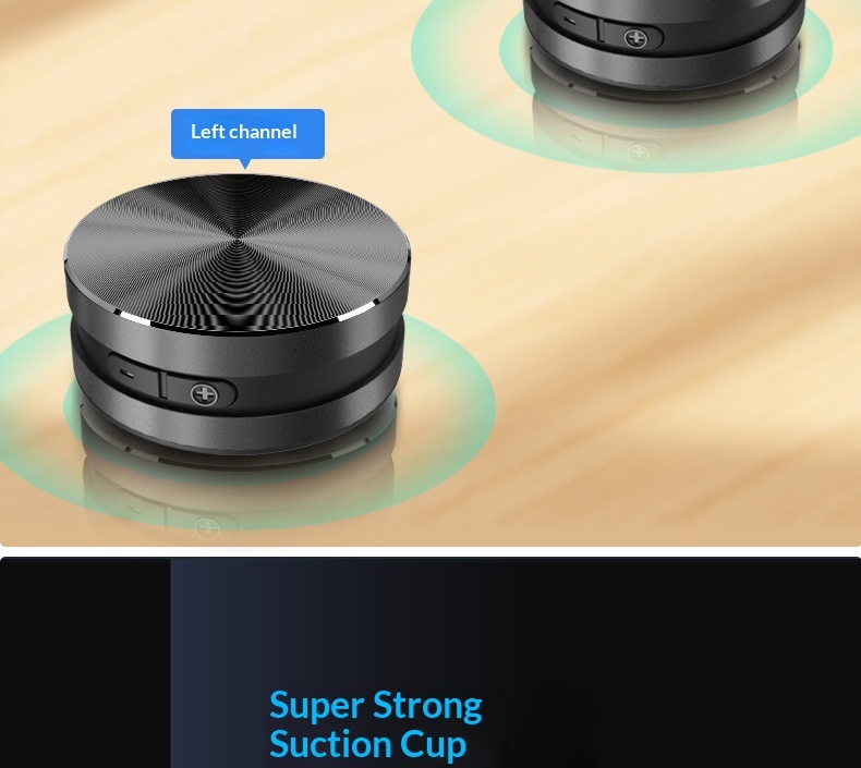 Bone Conduction Bluetooth Speaker Waterproof Magnetic Portable_voghion.com