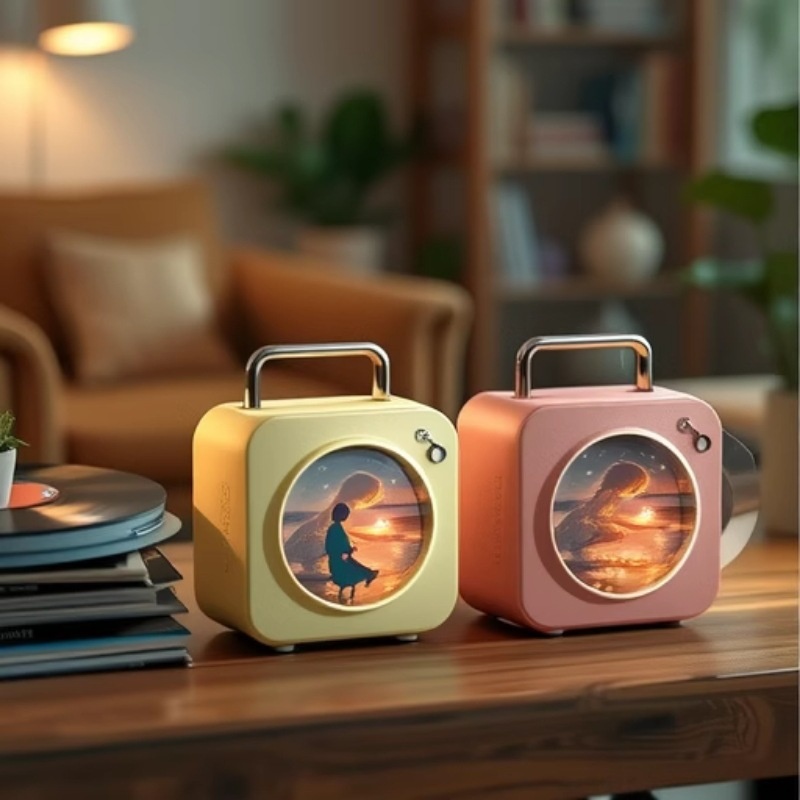 Subwoofer doméstico criativo com dopamina, presente de aniversário para melhor amigo ou celebridade da internet, caixa de som Bluetooth multifuncional_voghion.com