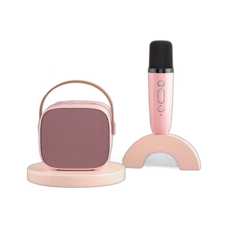 Buitenlandse patentautorisatie K1/D20 Op voorraad Dubbele draadloze Bluetooth draagbare mini-microfoonluidspreker_voghion.com