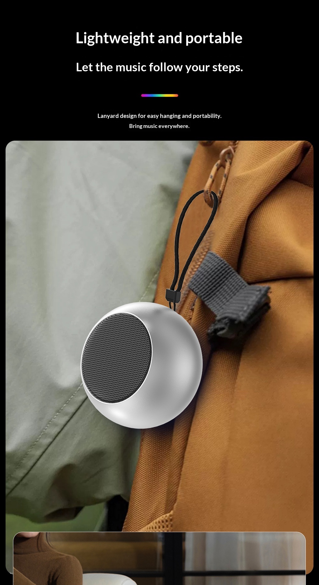 Altoparlante wireless portatile antiurto con subwoofer ad alto volume per uso domestico, Bluetooth, da parete per bagno_voghion.com