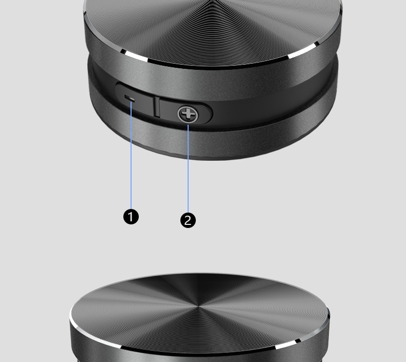 Bone Conduction Bluetooth Speaker Waterproof Magnetic Portable_voghion.com