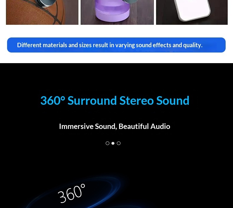 Bone Conduction Bluetooth Speaker Waterproof Magnetic Portable_voghion.com