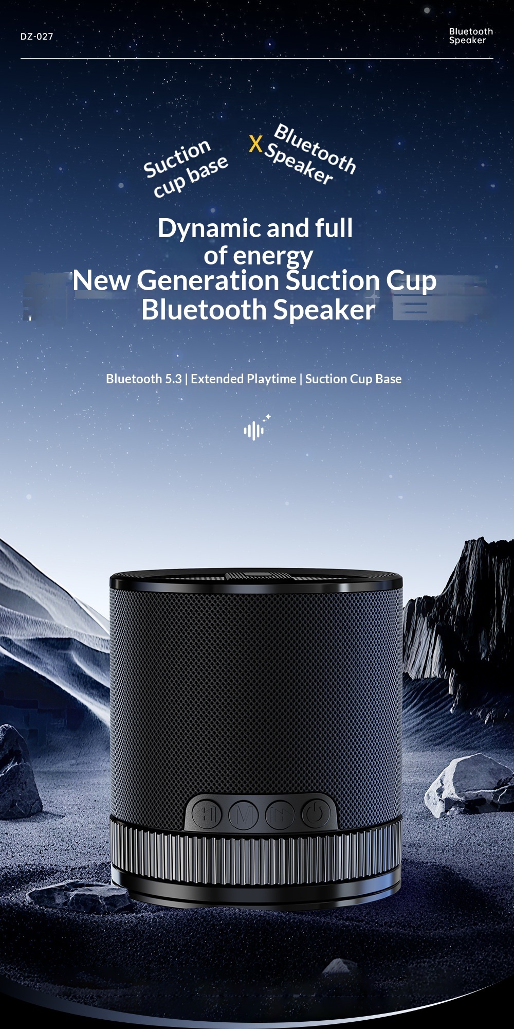 Altoparlante wireless portatile antiurto con subwoofer ad alto volume per uso domestico, Bluetooth, da parete per bagno_voghion.com