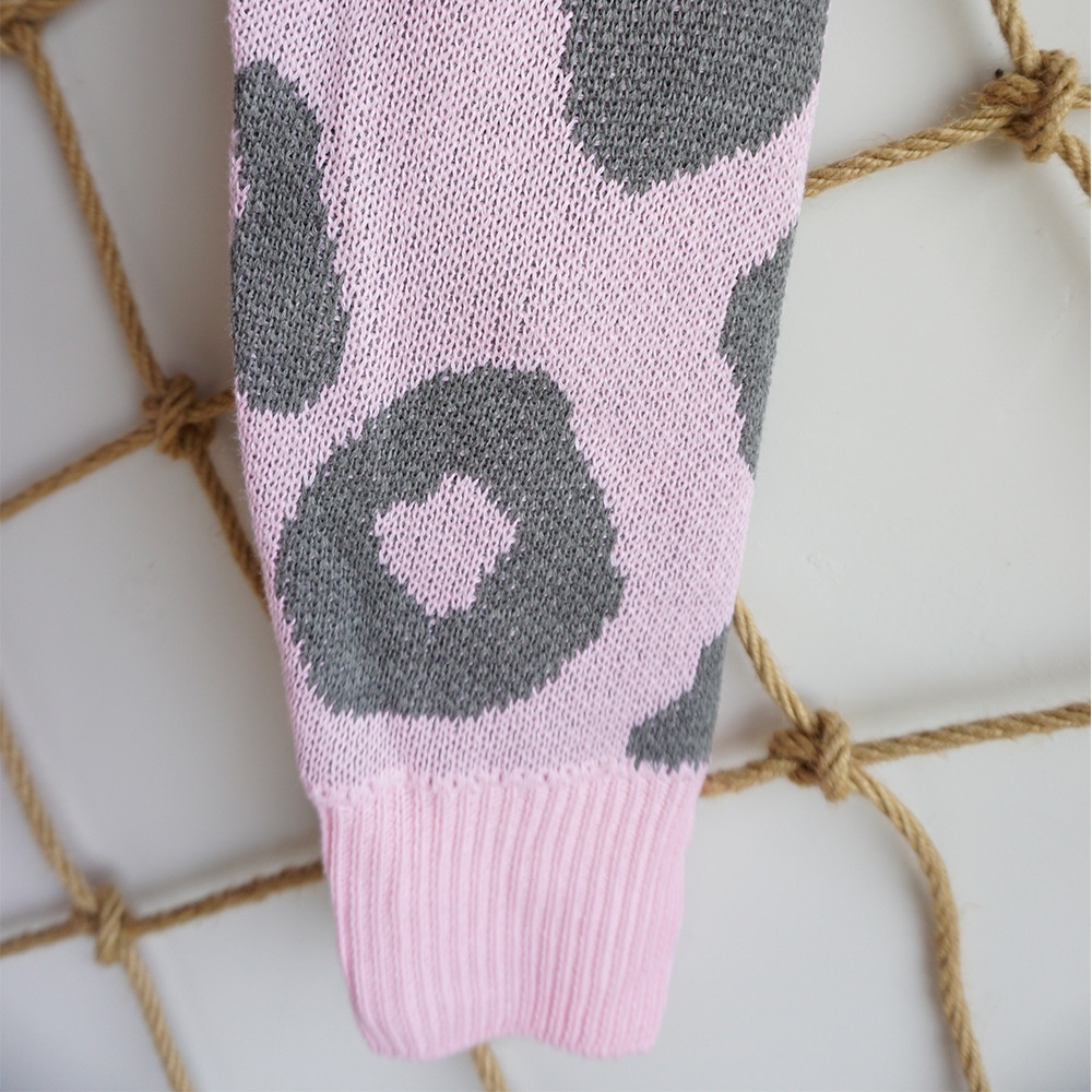 Leopardmuster Strickjacke Für Damen Herbst Winter Mode_voghion.com