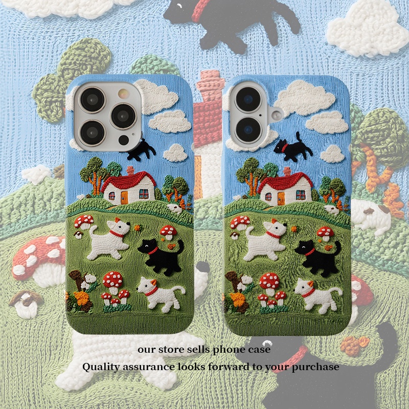 Plush Phone Case Magnetic Protective Cover For Iphone Pro Max_voghion.com