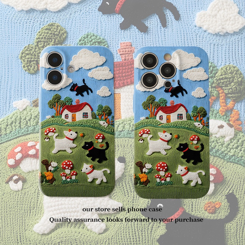 Plush Phone Case Magnetic Protective Cover For Iphone Pro Max_voghion.com