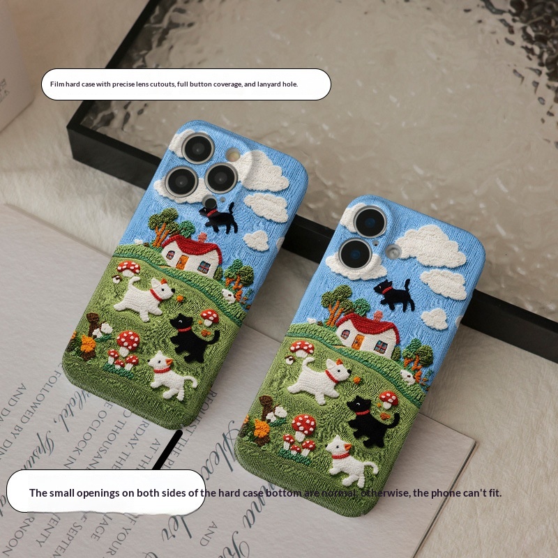 Plush Phone Case Magnetic Protective Cover For Iphone Pro Max_voghion.com