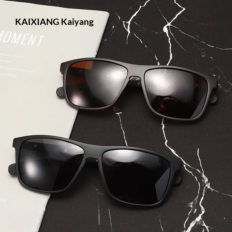 Tor Zur Wildnis Fashion Sports Square Polarized Driving Riding Anti-Glare Sunglasses Eye UV Protection Glasses_voghion.com