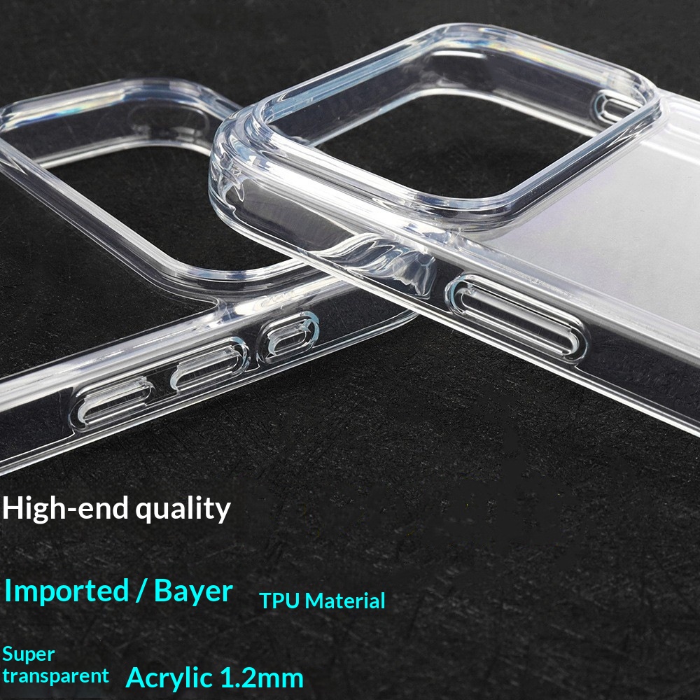 Coque de téléphone haut de gamme compatible avec iPhone 17 Pro/16 Pro Max, en résine époxy et matériau Bayer importé._voghion.com