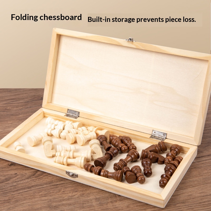 Tor Zur Wildnis Cross-Border CPC Children's International Chess Board Game Thinking Early Education Educational Wooden Toy Manufacturer_voghion.com