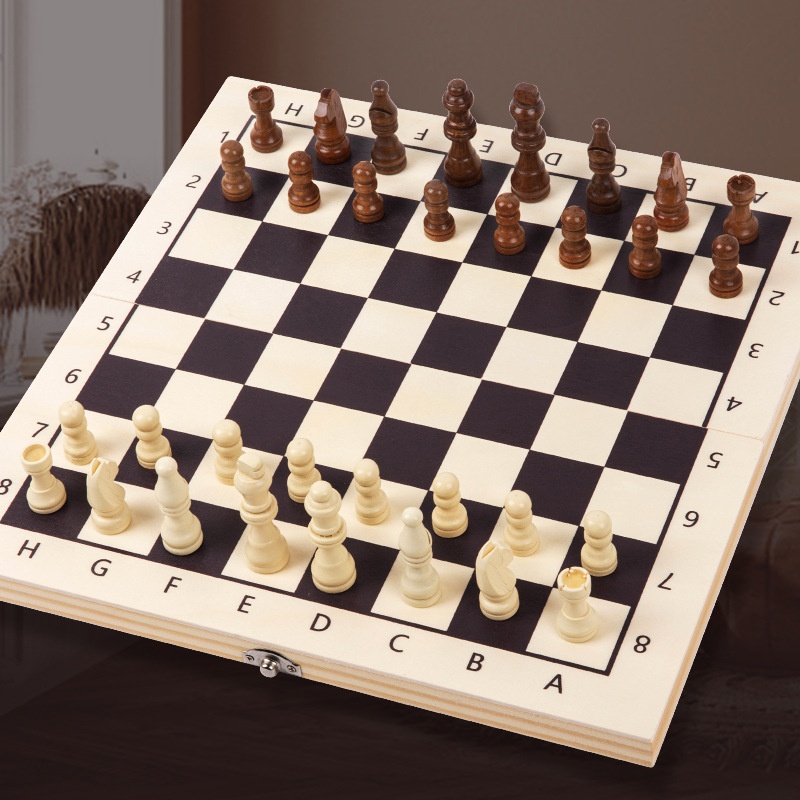 Tor Zur Wildnis Cross-Border CPC Children's International Chess Board Game Thinking Early Education Educational Wooden Toy Manufacturer_voghion.com