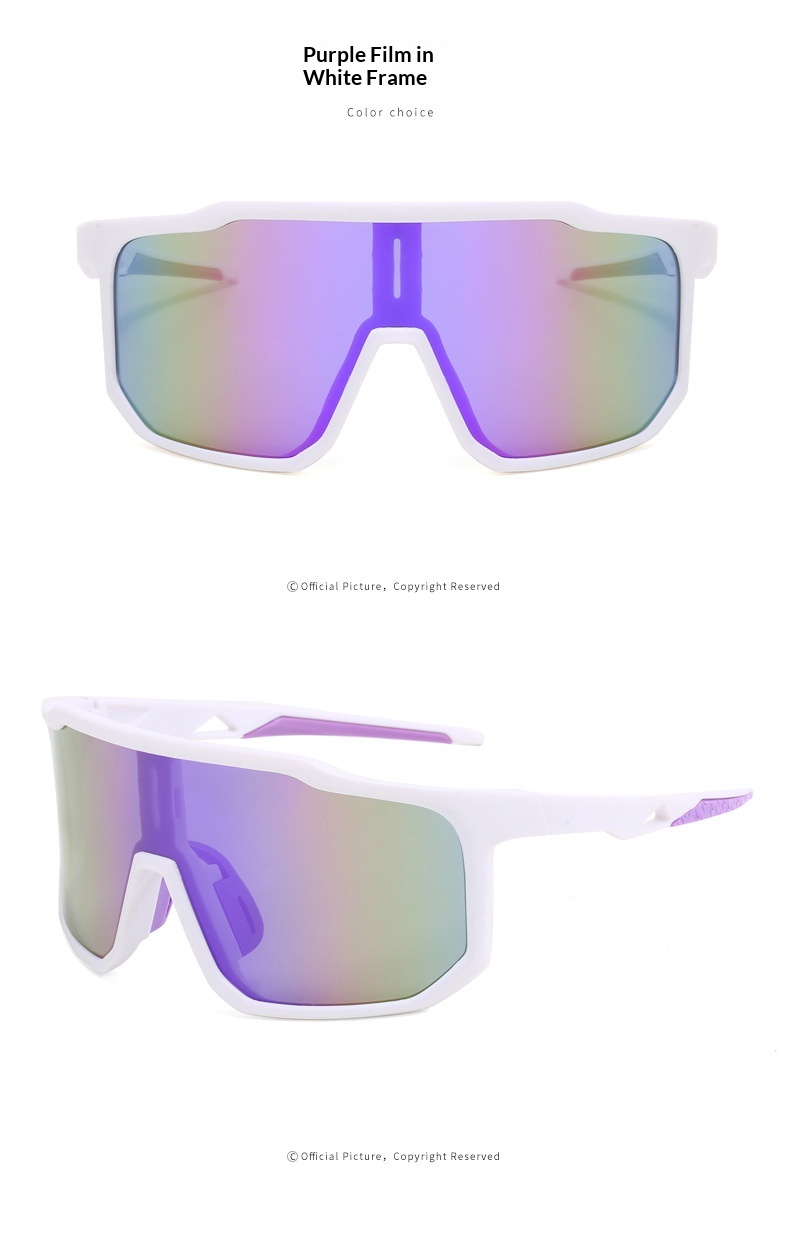 Tor zur Wildnis Neue Outdoor-Radsport-Sportbrillen für Herren mit großem Rahmen, winddicht, Damen-Sonnenbrillen mit farbigem Sonnenschutz_voghion.com