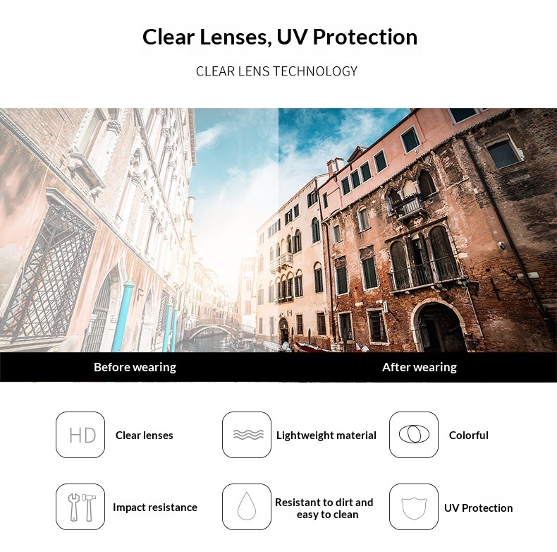 Cykelglasögon uv skydd sport unisex_voghion.com