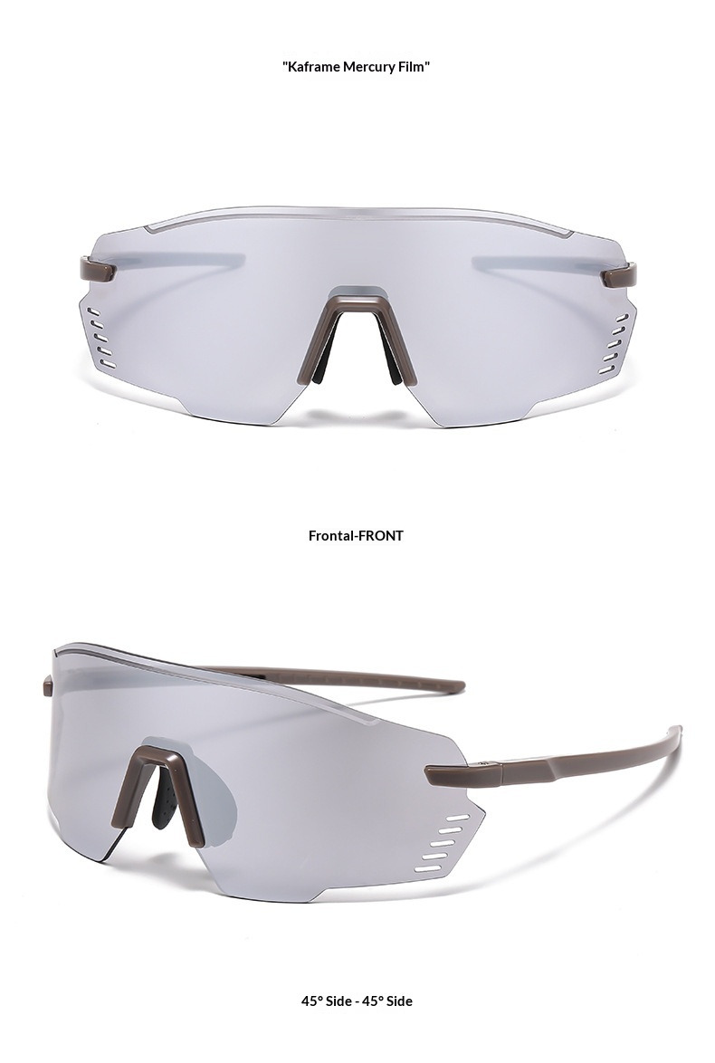 Cycling Glasses Men Polarised Uv Protection Large Frame Eyewear_voghion.com