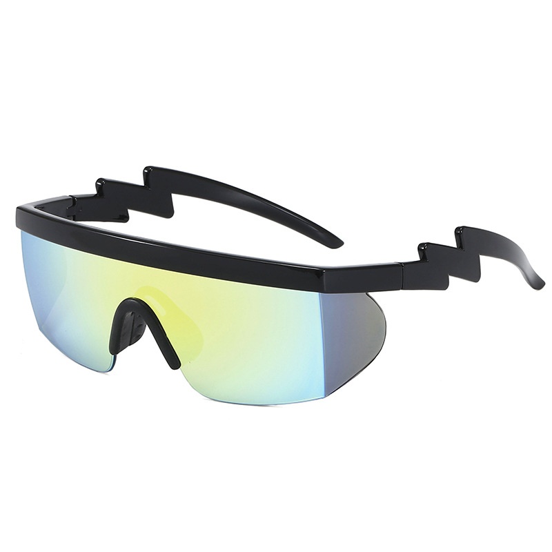 Tor Zur Wildnis Cross-border European And American Wave Leg Irregular UV Protection Sunglasses Outdoor Sports Cycling Glasses Unisex_voghion.com