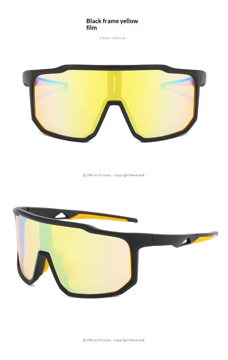 Tor zur Wildnis Neue Outdoor-Radsport-Sportbrillen für Herren mit großem Rahmen, winddicht, Damen-Sonnenbrillen mit farbigem Sonnenschutz_voghion.com