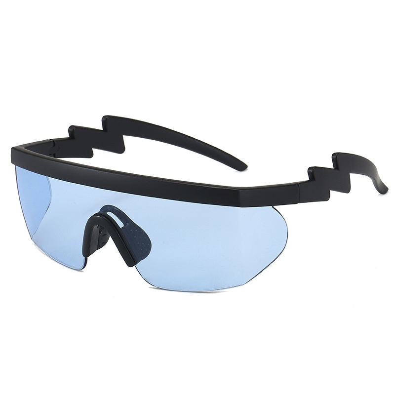 Tor Zur Wildnis Cross-border European And American Wave Leg Irregular UV Protection Sunglasses Outdoor Sports Cycling Glasses Unisex_voghion.com