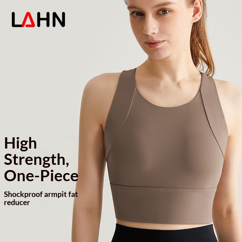 Tor Zur Wildnis Weiman High-Strength Yoga Vest One-Piece Cup Shockproof Beauty Back Top With Chest Pad Fitness Sports Bra For Women_voghion.com