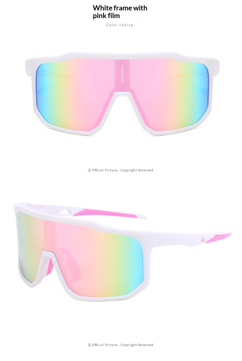 Tor zur Wildnis Neue Outdoor-Radsport-Sportbrillen für Herren mit großem Rahmen, winddicht, Damen-Sonnenbrillen mit farbigem Sonnenschutz_voghion.com