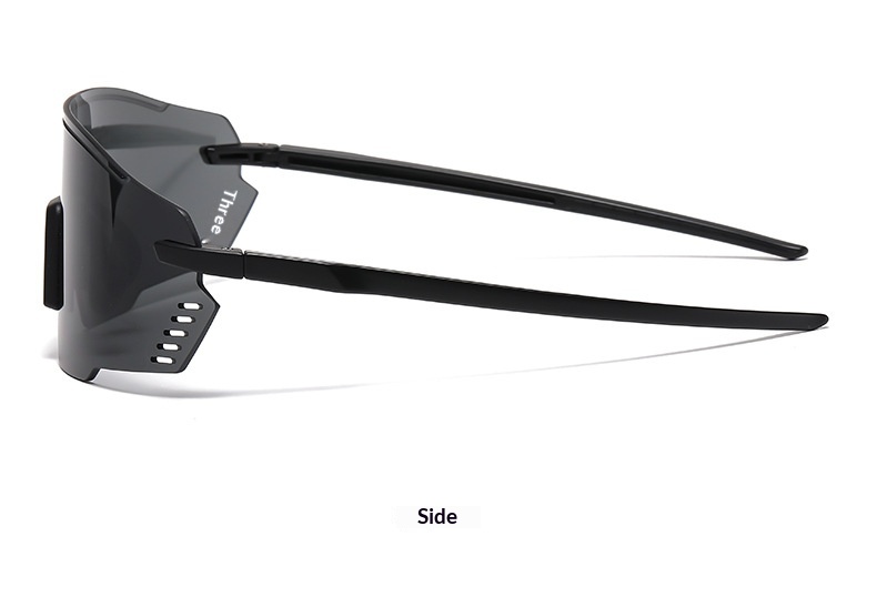 Cycling Glasses Men Polarised Uv Protection Large Frame Eyewear_voghion.com
