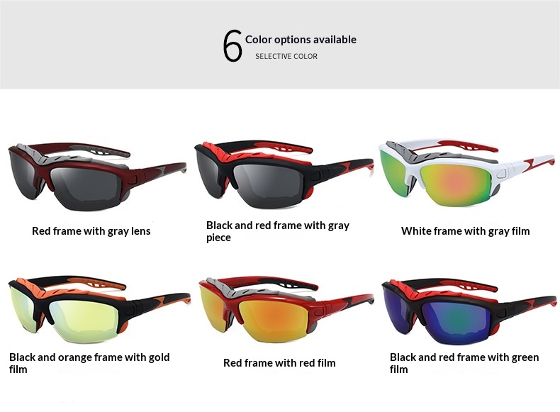 Tor Zur Wildnis Grenzüberschreitender Großhandel Herren Outdoor-Sport Fahrradbrillen Winddichte Anti-Ultraviolett Sonnenbrillen Damen Tide_voghion.com