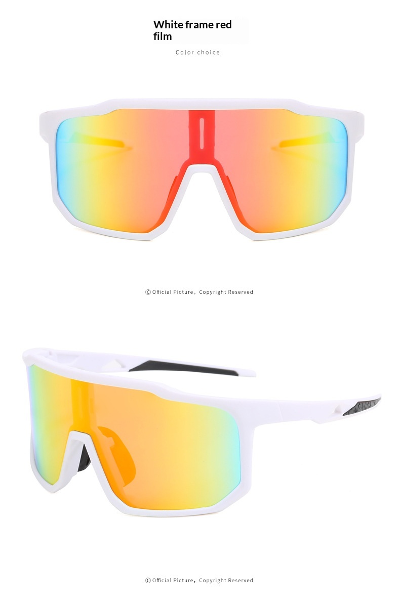 Tor zur Wildnis Neue Outdoor-Radsport-Sportbrillen für Herren mit großem Rahmen, winddicht, Damen-Sonnenbrillen mit farbigem Sonnenschutz_voghion.com
