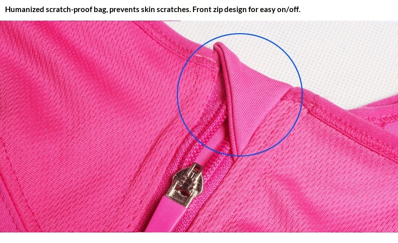Front Zipper Sports Bra Wireless Shockproof High-strength Support_voghion.com
