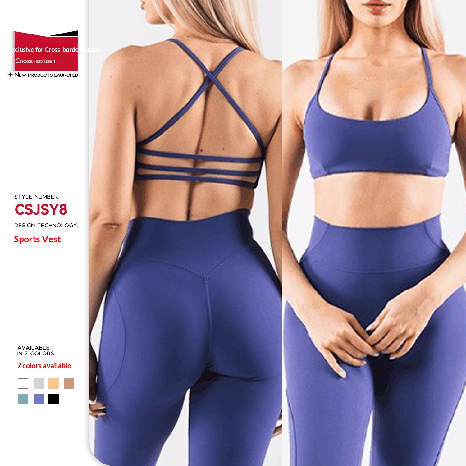 Tor Zur Wildnis Cross-Border New European And American Style Yoga Fitness Sports For Women, Short Outer Wear Dance Tube Top, Ladies'_voghion.com