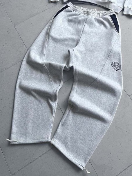 Aria Basics Aria Basics Nueva sudadera con capucha bordada personalizada con bloques de color estilo europeo y americano Y2k Moda casual estilo deportivo Conjunto de pantalones_voghion.com