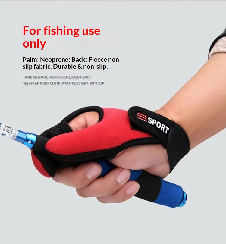 Fiskehandske med bra grepp för kast och fiske_voghion.com