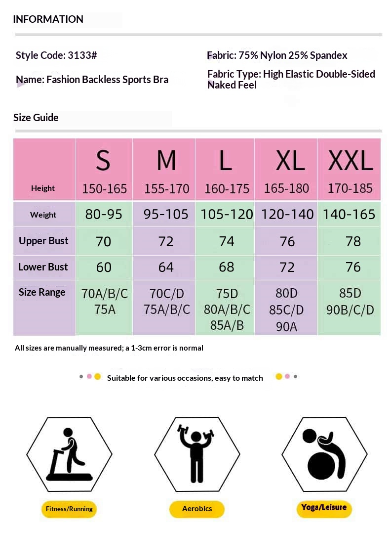 Sports Bra With Cross-back Design And Supportive Shockproof Fit_voghion.com