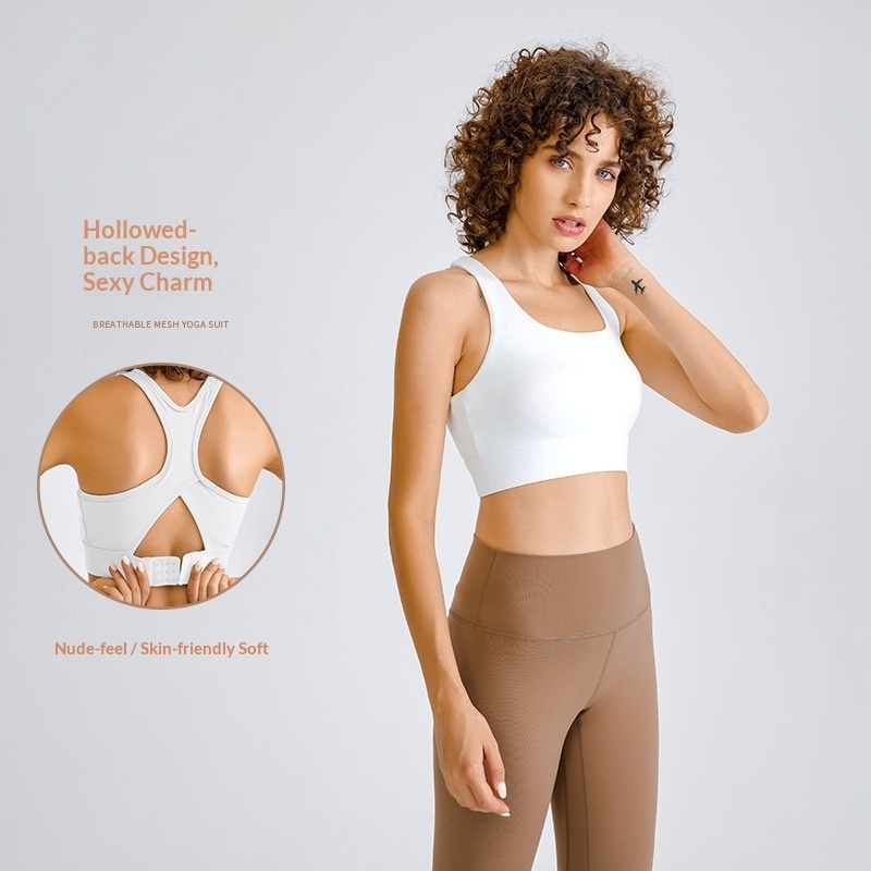 High Quality New European American Yoga For Women, Lightweight And Seamless Underwear With A Beautiful Back Design, Fitness Sports_voghion.com